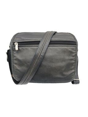 Gun Tote’n Mamas Conceal Carry Crossbody Leather Bag Cowhide Dark Green Leather